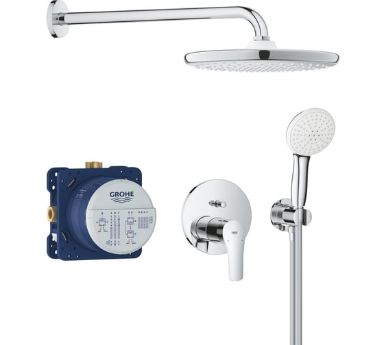 Душевая система Grohe Eurosmart со смесителем для душа, хром () 25288000