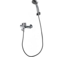 Смеситель для ванны с коротким изливом с аксессуарами Bravat Drop F64898C-B