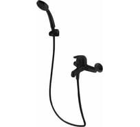 Смеситель для ванны короткий излив, черный Bravat Fit Black F6135188BM-B-RUS