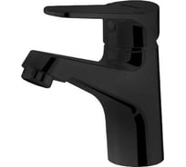 Смеситель для умывальника Bravat ECO BLACK черный F1111147BM