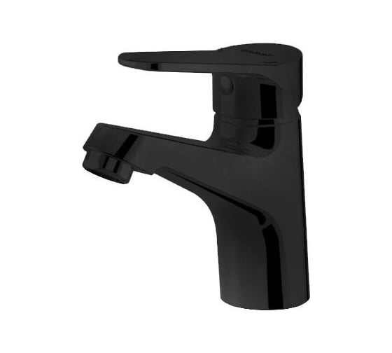 Смеситель для умывальника Bravat ECO BLACK черный F1111147BM 1