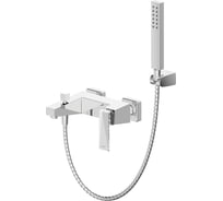 Смеситель для ванны с коротким изливом с аксессуарами Bravat Iceberg F676110C-B-RUS