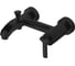Смеситель для ванны Bravat WATERFALL BLACK короткий излив, черный F673107BM-01 1
