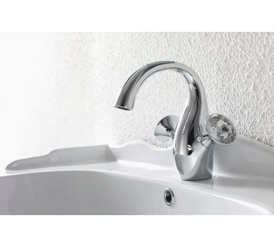 Смеситель для умывальника Bravat Swan F14287C-ENG