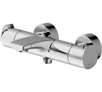 Смеситель с термостатом для ванны Bravat Nizza короткий излив F6353387CP-01-RUS