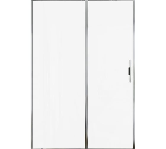 Дверь душевая ALLEN BRAU PRIORITY, 8 мм, 1200 мм, стекло Optiwhite, Easyclean, графит браш, 00375512