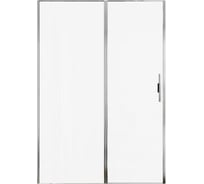 Дверь душевая ALLEN BRAU PRIORITY, 8 мм, 1600 мм, стекло Optiwhite, Easyclean, графит браш, 00375516