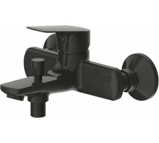 Смеситель для ванны короткий излив Bravat Rhein F6429564BW-01-ENG 1