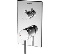 Смеситель встраиваемый в стену Bravat Arc 2-функции P69193C-2-ENG