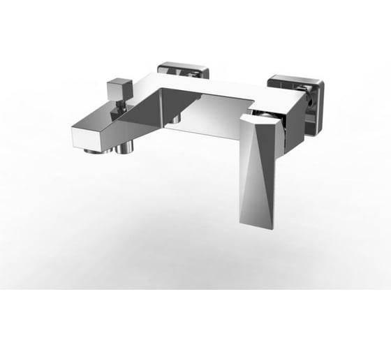 Смеситель для ванны с коротким изливом Bravat Iceberg F676110C-01