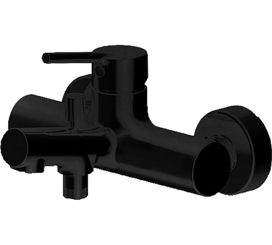 Смеситель для ванны Bravat PALACE BLACK короткий излив, черный F6172217BM-01-RUS