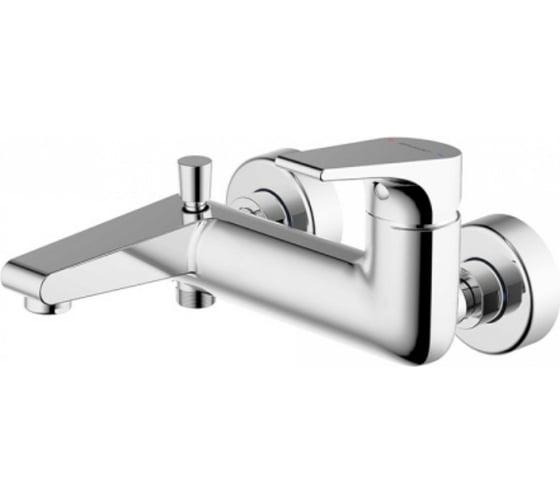 Смеситель для ванны с коротким изливом Bravat Vega F6119177CP-01