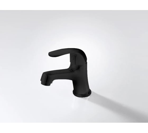 Смеситель для умывальника Bravat Fit Black черный F1135188BM-RUS