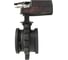 Двухходовой шаровый кран TECHNO HKC2100-32AN/24V из чугуна DN100, фланцевое соединение, с электроприводом 32Нм, 24В, управление аналоговое 0-10 В 654105 3