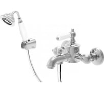 Смеситель для ванны с коротким изливом с аксессуарами Bravat Art F675109C-B