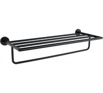 Полка для полотенец ALLEN BRAU 6.31014-MG PRIORITY 594мм, вылет 220мм,графит браш 00379742