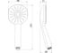 Лейка для душа IDDIS графитовая, Оптима Хоум (Optima Home) OPH1FG9i18 4