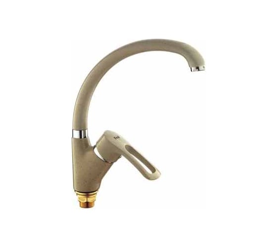 Смеситель для кухни Frap 40к F4166-9 с отв боковая, песочный 524817 1