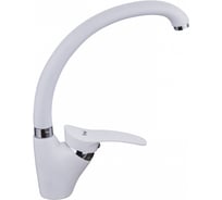 Смеситель для кухни Frap 40к F4101-12 боковая, белый 538220