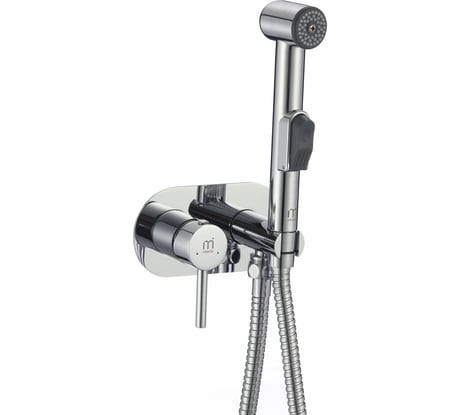 Встраиваемый смеситель с гигиеническим душем Milardo Tidy TIDSBR0M08