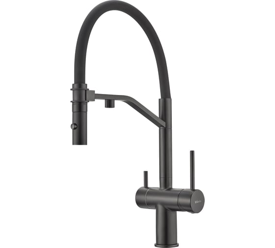 Смеситель для кухни MILACIO Ultra 557 () total black MCU.557.TB