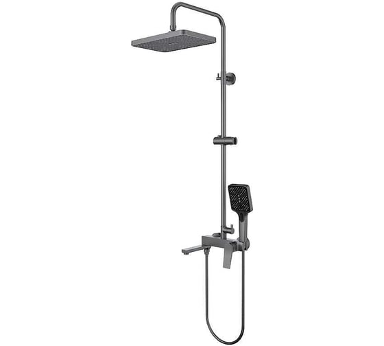 Душевая стойка со смесителем с коротким изливом OSGARD 52050