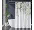 Штора для ванной DEFENDER HOME Elegance L-01, 180×200 см, 90 г/м², листья зеленые GS715 2