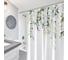 Штора для ванной DEFENDER HOME Elegance L-01, 180×200 см, 90 г/м², листья зеленые GS715 3
