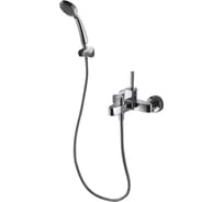 Смеситель для ванны с коротким изливом с аксессуарами Bravat Spring F679113C-B