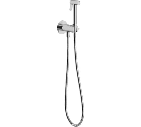Смеситель скрытого монтажа с гигиеническим душем Aqueduto PUREZA AquaLock, со скрытой частью, хром  PUR0100