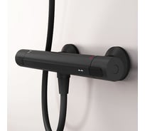 Смеситель для душа с термостатом AM.PM Above черный F9X40022