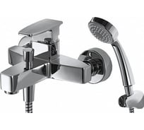 Смеситель для ванны с коротким изливом с аксессуарами Bravat Riffle F672106C-B