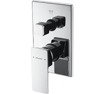 Встраиваемый в стену смеситель Bravat Phillis 3-функции P69195C-ENG