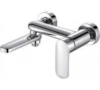 Смеситель для ванны с коротким изливом Bravat Opal F6125183CP-01-RUS
