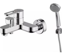Смеситель для ванны с коротким изливом с аксессуарами Bravat Stream-D F637163C-B