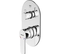 Встраиваемый в стену смеситель Bravat New Moon 2-функции P69191C-RUS