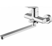 Смеситель для ванны с длинным изливом Bravat Real F6121179CP-01L