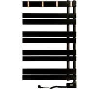 Полотенцесушитель электрический Primoclima FLAT 1040х700, 9 трубок 500W, Черный матовый, шт. PC FLAT 500 W