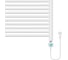 Полотенцесушитель электрический Primoclima CLASSIC 1150х600, 21 трубка 500W, Белый, шт. PC CLASSIC 500 W 2