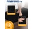 Комплект ковриков для ванной и туалета Blabar 50х80, 40х50 Оmhet полиэстер черный 2шт 41172 3