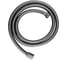 Душевая система с квадратным тропическим душем Azario Конда, серый графит 00098594 5