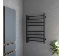 Полотенцесушитель электрический Bauedge BAU Селестия 50х80, 8 коллекторов, графит RW0008