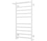 Полотенцесушитель электрический Bauedge с полкой BAU Валория Плюс 50х100, 10 коллекторов, белый матовый RW0016 2