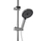 Смеситель + стойка душевая Brimix тропический душ с двумя лейками, с длинным изливом, корпус АБС пластик, модель ПРЕМИУМ, цвет ХРОМ. 3065-CR 4