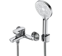 Смеситель одноручный для ванны DECOROOM с коротким изливом, хром DR27036