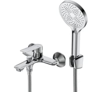 Смеситель одноручный для ванны DECOROOM с коротким изливом, хром DR28036