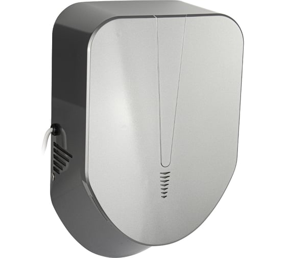 Сушилка для рук GFmark, модель -V-винблейд - ОВАЛ, 1500Вт, корпус из высокопрочного АБС пластика, цвет СЕРЫЙ 6852-S