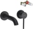 Настенный смеситель для умывальника Kludi KLUDI BOZZ SET 2 отв. 180 mm, черный мат. + внутренняя часть 38243 00094818 1