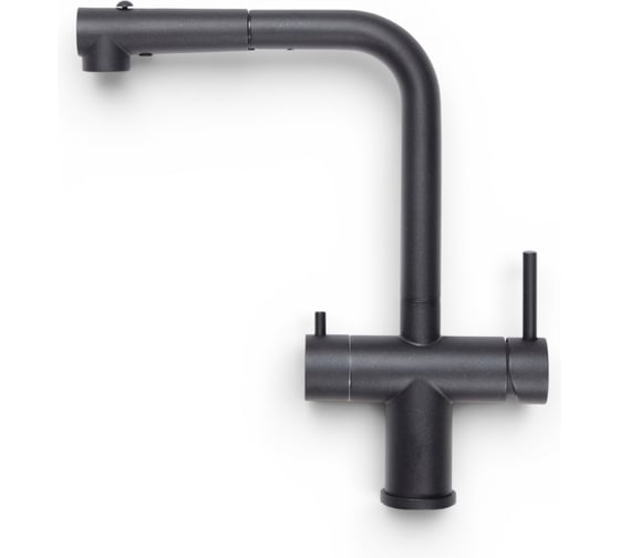 Смеситель кухонный Grandex AQUA Integra-SP BLACK METALIC 90204915