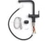 Смеситель кухонный Grandex AQUA Handy-P BLACK METALIC 90209615 8
